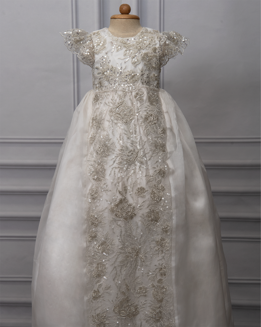 Luxury Royal Baptism Gown – Heirloom christening Gown USA/Australia 3-6 months