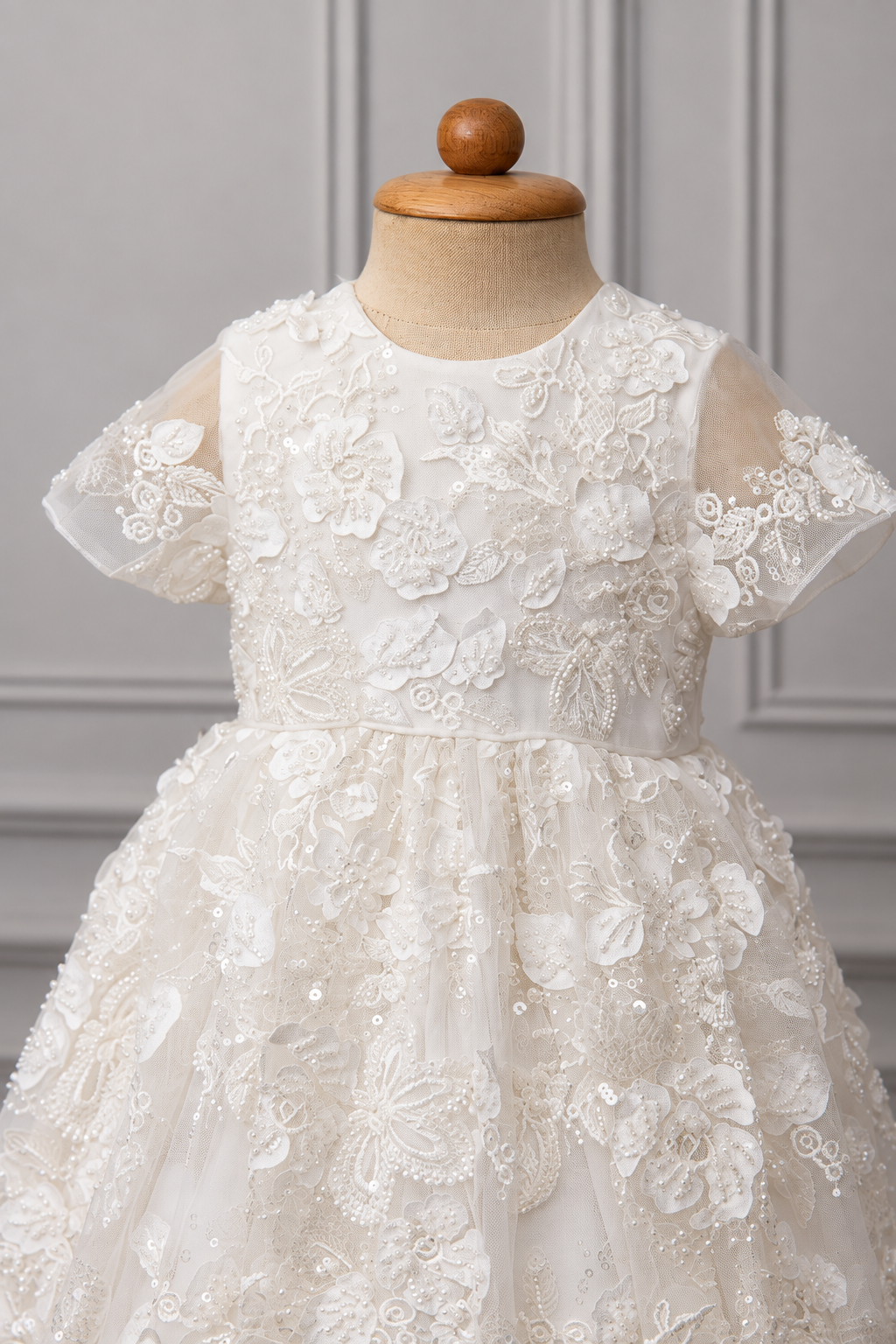 Krystal Christening gown -CM19