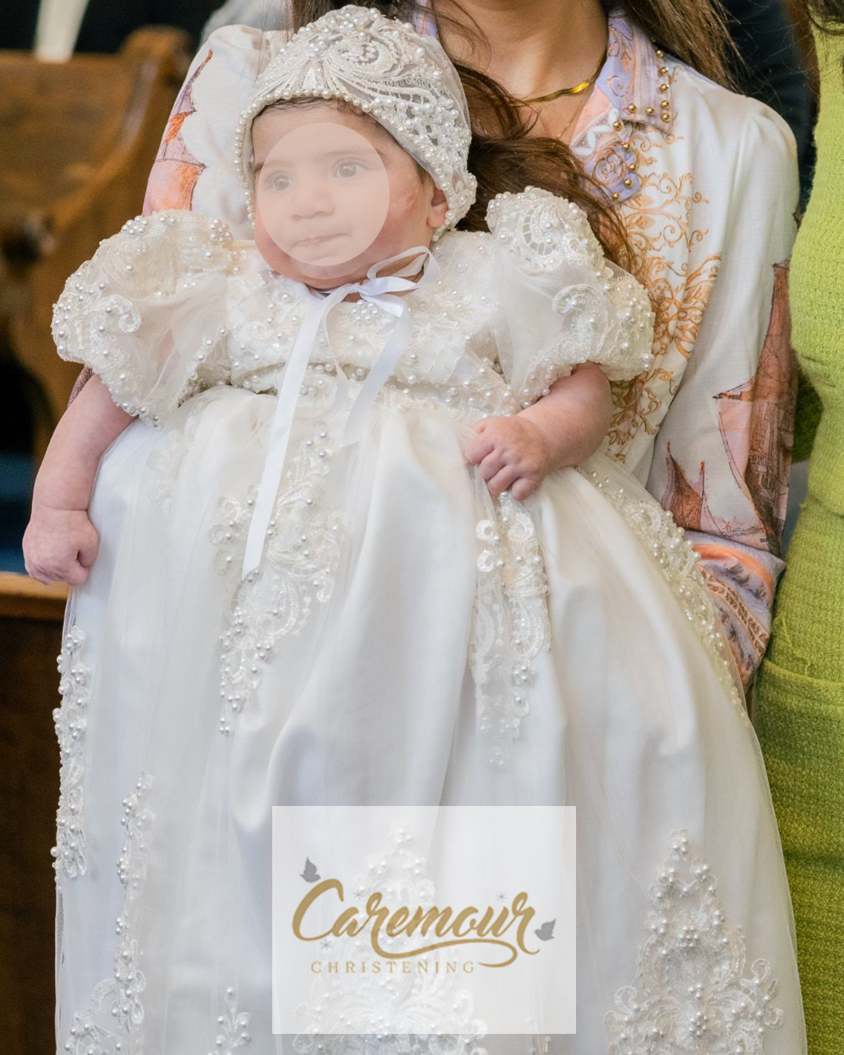 Girls Christening Gown Australia – Ivory Baby Dress 3-6 months