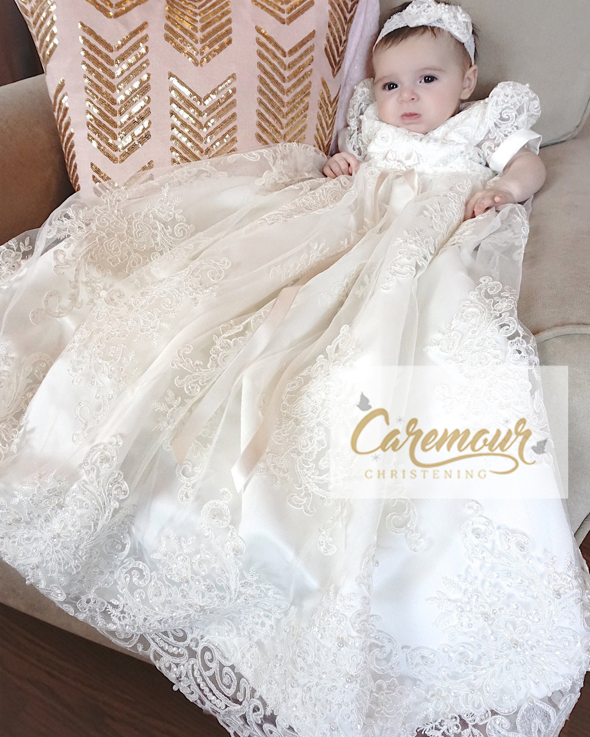 christening dress Strasburg Children Heirloom Christening Gown for Girl