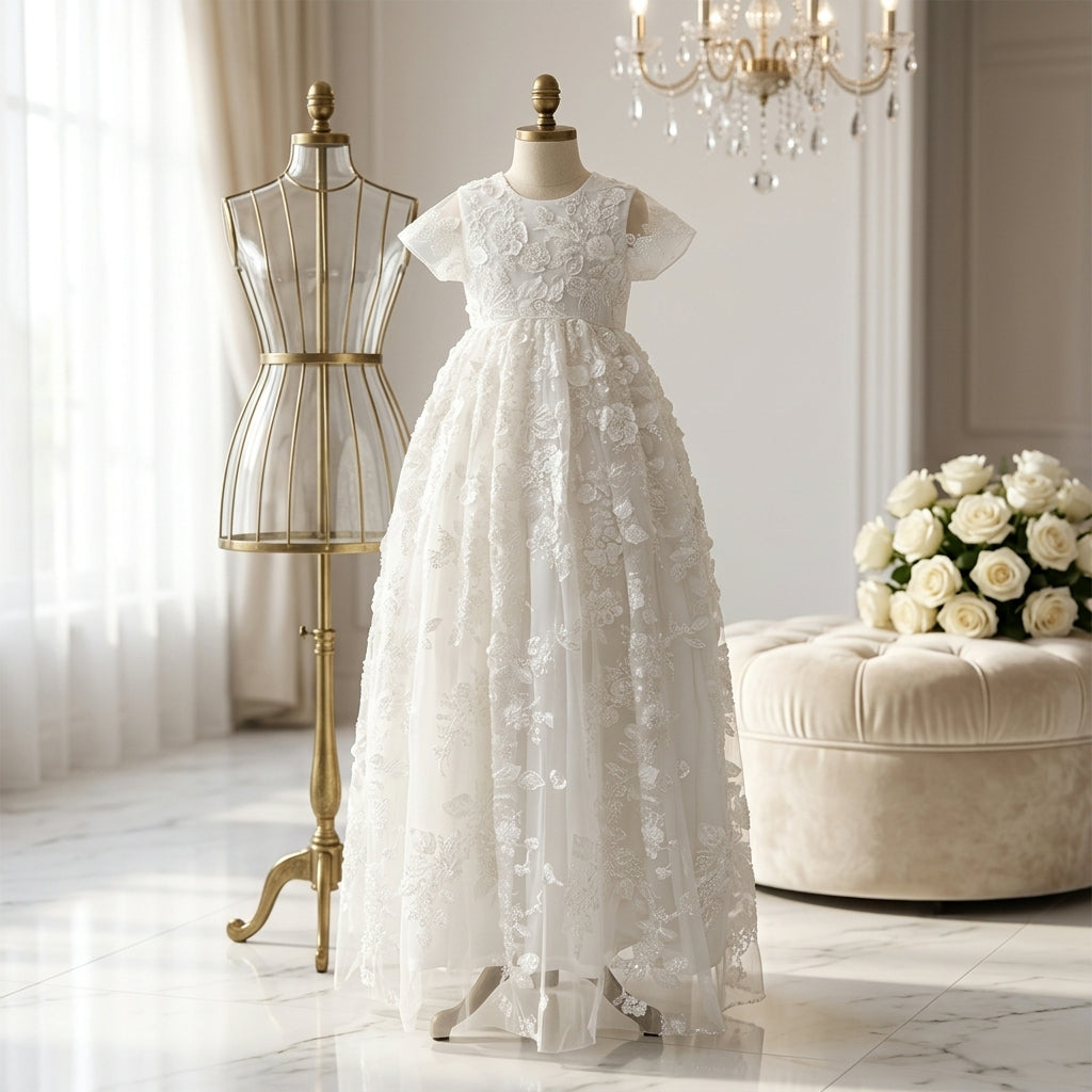 Krystal Christening gown -CM19