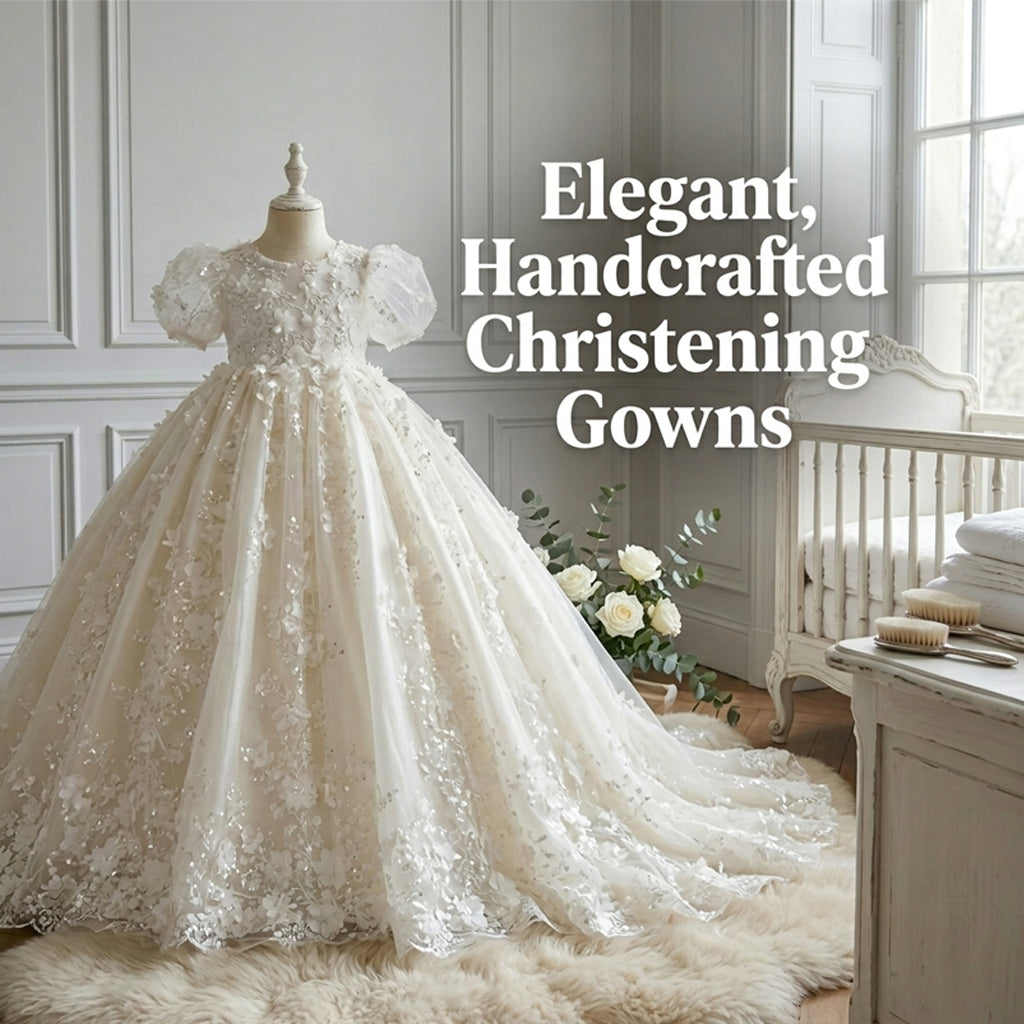 Floret Christening Gown -CM12